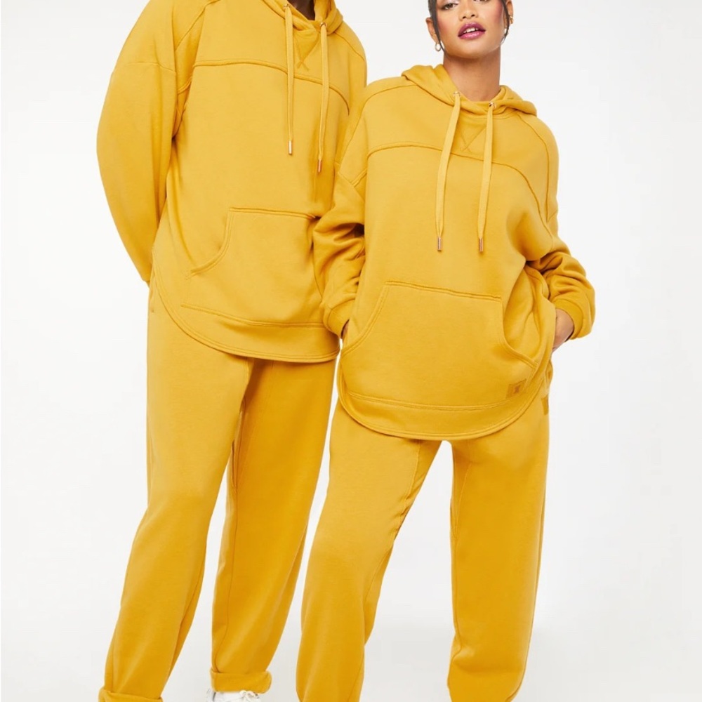 Honeycomb Yellow Hoodie